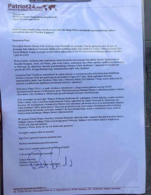 [VIDEO] Kancelaria Pierwszej Damy RP Agaty Kornhauser-Dudy przyjęła naszą Petycję. Prosimy, by podczas czwartkowej rozmowy z Melanią Trump zwróciła się o uwolnienia więzionego od 4 lat w Norwegii amerykańskiego chłopca!