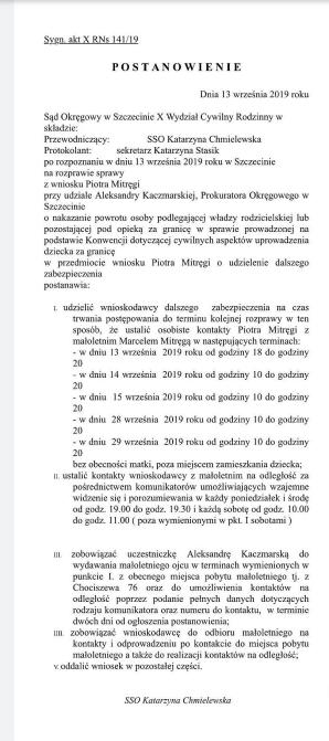 [VIDEO] Piotr Mitręga, threatening to death the mother of his own child, cheated the Court in Poland. He lies to friends, slanders his ex-partner and our editorial office. Did the Warsaw lawyer Rafał Wąworek help him in the illegal removal of the child?