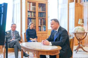 Prezydenci Polski i Ukrainy o pandemii, współpracy gospodarczej i pracy Ukraińców w Polsce