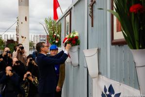 [VIDEO] 41. rocznica Porozumień Sierpniowych. Premier: protesty lipcowe i sierpniowe to niesamowita erupcja wolności i solidarności
