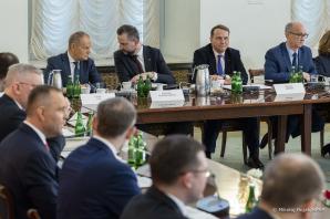 [VIDEO] Posiedzenie RBN zwołane przez  Prezydenta RP Karola Nawrockiego