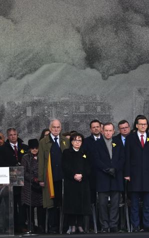 80. rocznica wybuchu powstania w getcie warszawskim – uroczystość z udziałem ministra Mariusza Kamińskiego