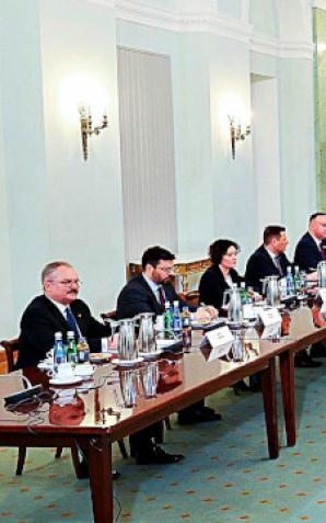 [VIDEO] Rada Bezpieczeństwa Narodowego przed wizytą w USA