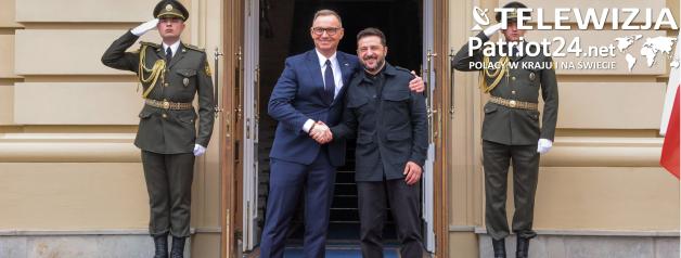 Prezydent RP udał się z pożegnalną wizytą do Kijowa na zaproszenie Prezydenta Ukrainy Wołodymyra Zełenskiego